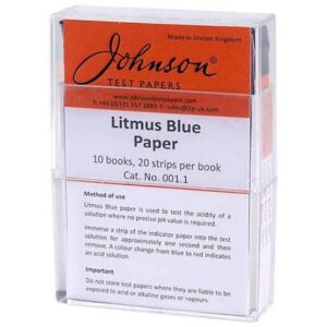Litmus Blue Paper