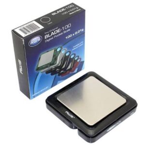 AWS Blade-100 Digital Pocket Scales w Retractable Displays, 100 x 0.01g