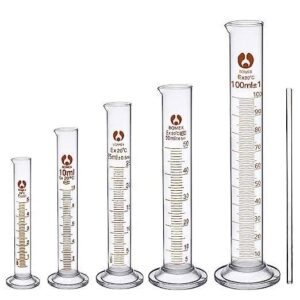 Graduated 1000ml Borosilicate Glass Measuring Cylinder